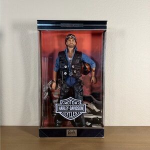 Harley-Davidson Ken Doll with Motorcycle Gear - NIB